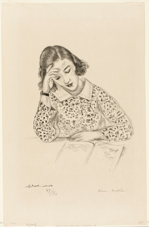 Girl Reading von Henri Matisse
