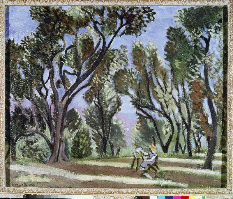 Painter in the Olive Grove von Henri Matisse
