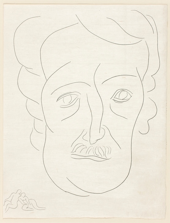 Plusieurs Sonnets: Le Tombeau dEdgar Poe, plate 26 from Poesies de Mallarmé von Henri Matisse