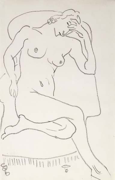 Nude Woman in an Armchair-24 von Henri Matisse