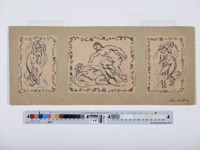 Nymphs and Satyr von Henri Matisse