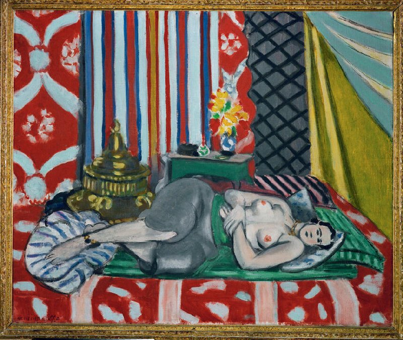 Odalisque with grey trousers von Henri Matisse