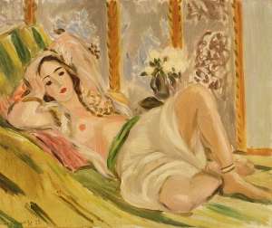 Odalisque with Magnolias