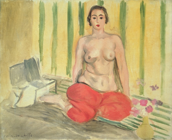 Odalisque au Pantalon Rouge von Henri Matisse