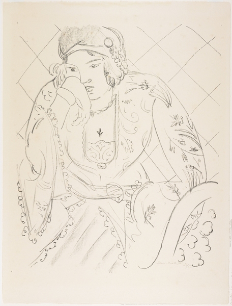 Orientale à la croix trifoliée von Henri Matisse
