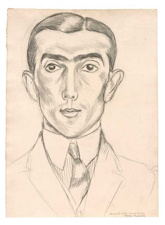 Portrait of Léonide Massine von Henri Matisse