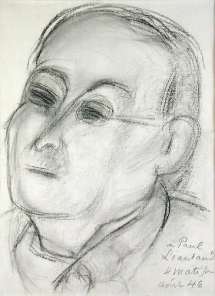 Portrait of Paul Leautaud (1872-1956) von Henri Matisse
