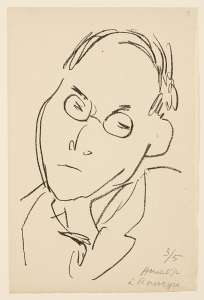 Portrait of Paul Léautaud