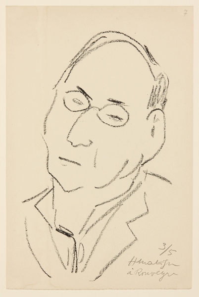 Portrait of Paul Léautaud von Henri Matisse