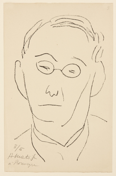 Portrait of Paul Léautaud von Henri Matisse
