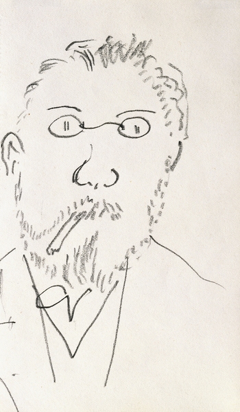 Self-portrait-20 von Henri Matisse