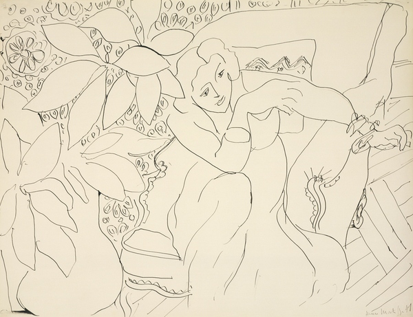 Seated Woman von Henri Matisse