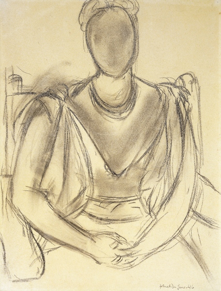 Sitting Woman von Henri Matisse