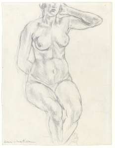 Seated nude