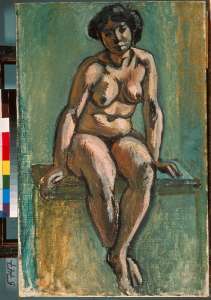Seated Female Nude
