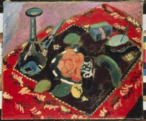 Still Life on the Black Carpet