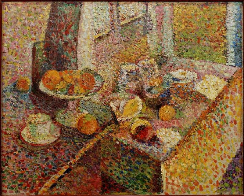 Still life: Sideboard and table von Henri Matisse