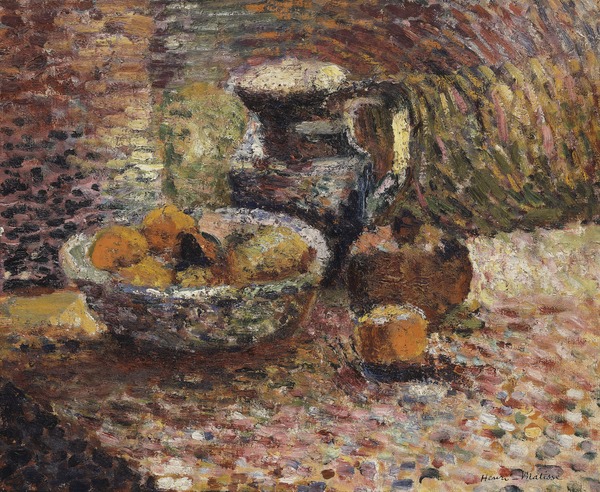 Still-life with Pitcher and Fruits von Henri Matisse