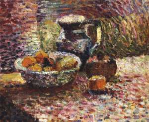 Still Life with Pitcher and Fruit