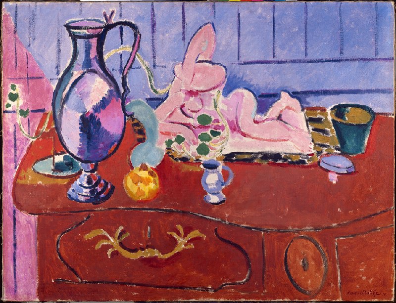 Still life with tin jug von Henri Matisse
