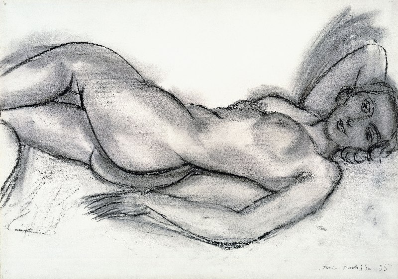 Study for Pink Nude von Henri Matisse