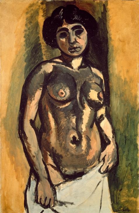 Study for Gold Black Nude von Henri Matisse
