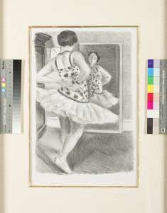 Dancer Reflected in the Mirror