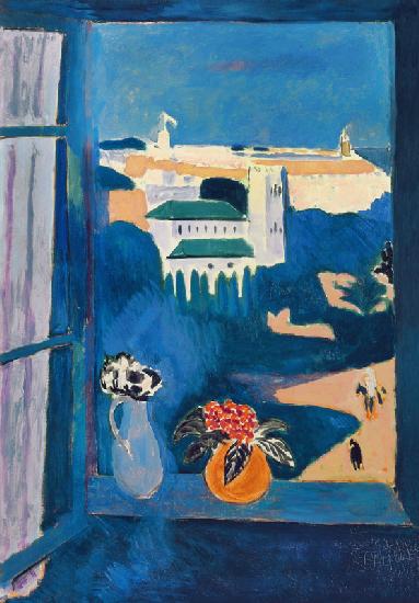 View from a window of Tangier