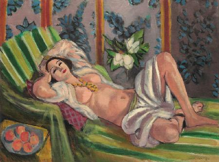 Odalisque with Magnolias