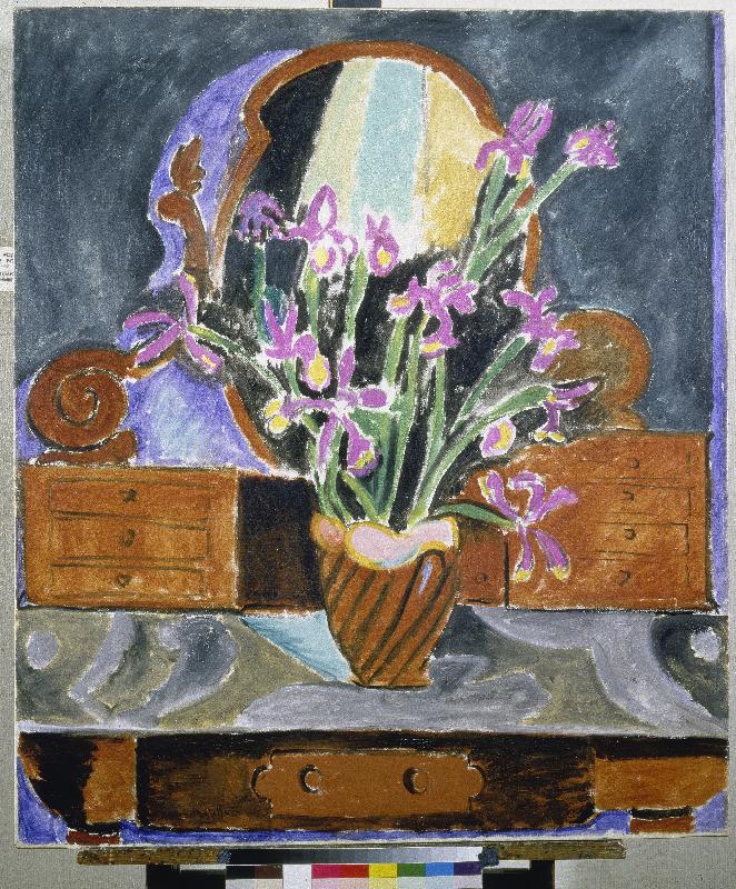 Vase with Irises von Henri Matisse