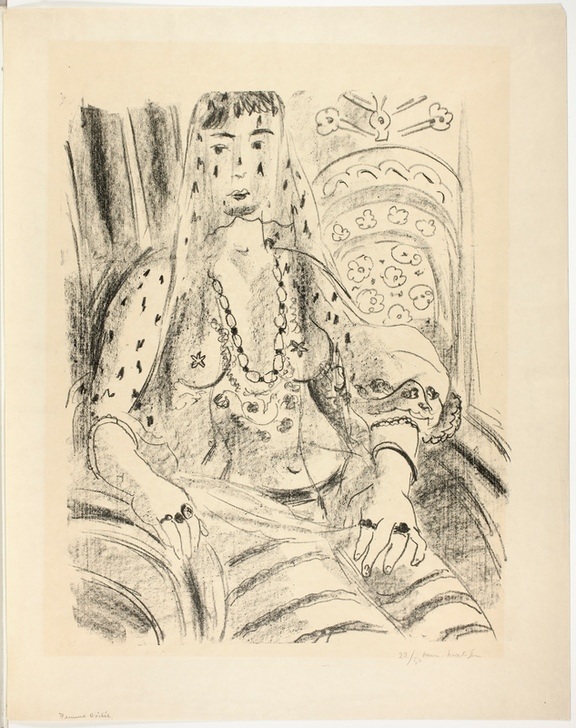Veiled Odalisque von Henri Matisse