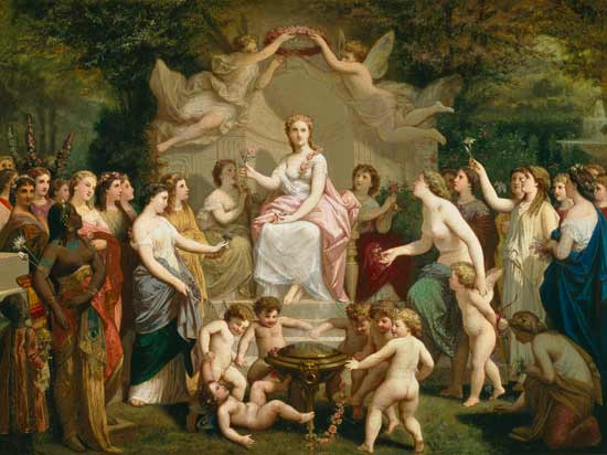 Allegory of Spring von Henri Pierre Picou