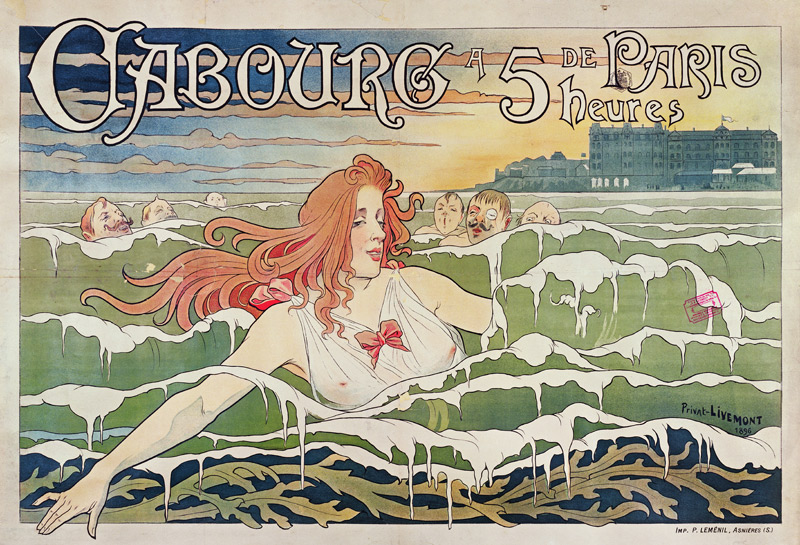 Casino de Cabourg (Plakat) von Henri Privat-Livemont