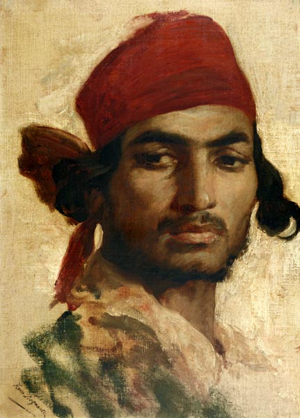 Gitano, Head Study von Henri Regnault