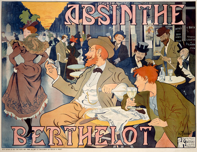 Absinthe Berthelot von Henri Thiriet