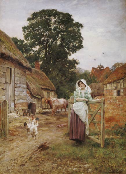 The Milkmaid von Henry John Yeend King