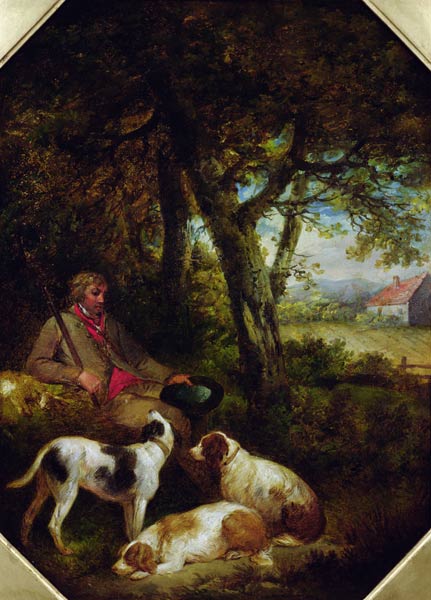 The Weary Sportsman von Henry Robert Morland