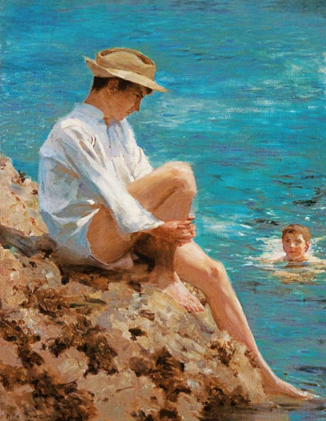 Boys Bathing von Henry Scott Tuke