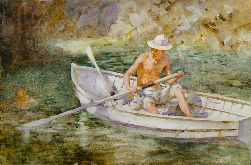 Green Waters von Henry Scott Tuke