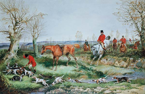 Hunting Scene von Henry Thomas Alken