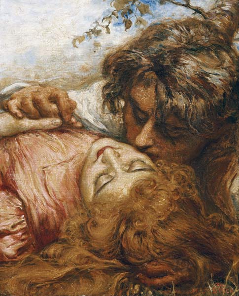 The Kiss von Henry John Stock