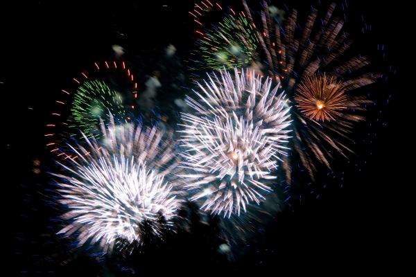 Feuerwerkspektakel von Henryk B. Bilski