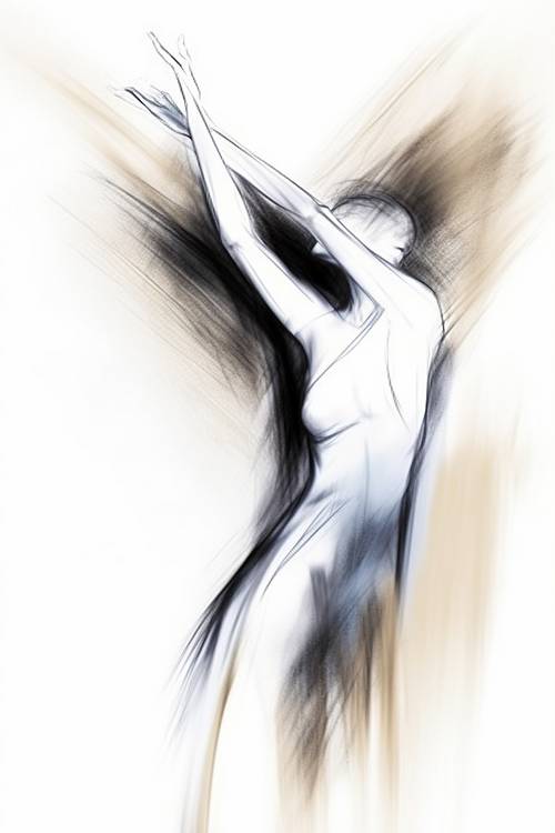 Flügel einer Frau von Herbert Blum