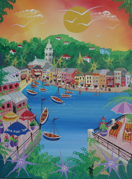 Portofino, Italy von Herbert  Hofer