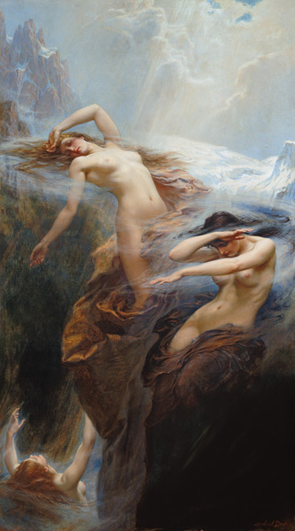 The Mountain Mists von Herbert James Draper