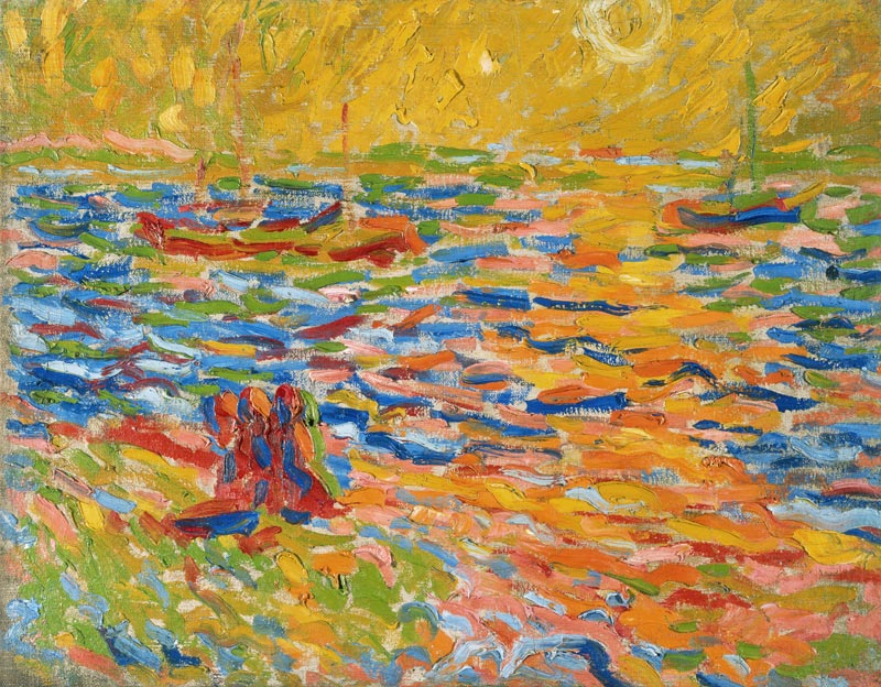 river landscape von Hermann Max Pechstein