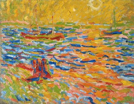 river landscape 1907