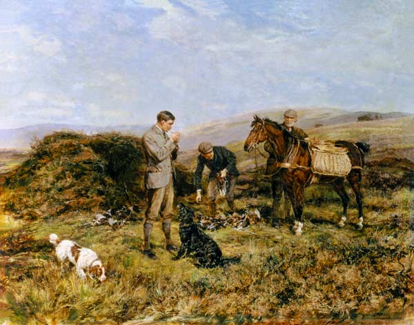 Grouse Shooting von Heywood Hardy