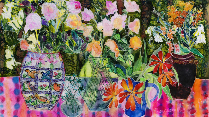 Francescas Flowers von Hilary  Simon