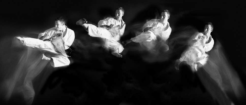 Karate #1 von Hilde Ghesquiere